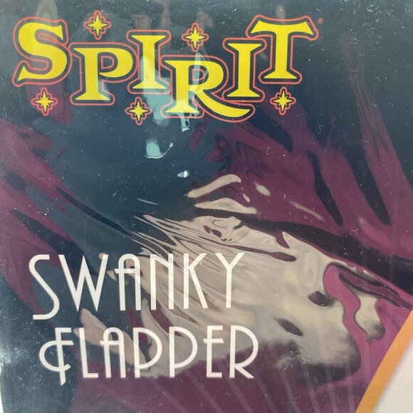 Spirit Swanky Flapper Adult Ladies Halloween Theatre Costume Size X-Large 14-16 - Picture 3 of 10